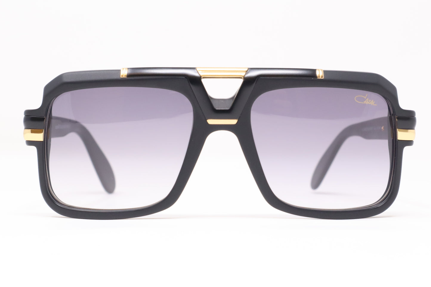 Cazal Matt Black And Gold